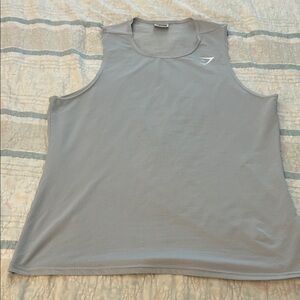 Gymshark Light Gray Tank Top